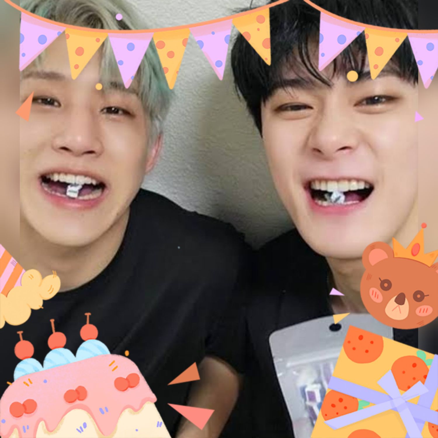 A moment captured by Moonbin (ASTRO)'s fan