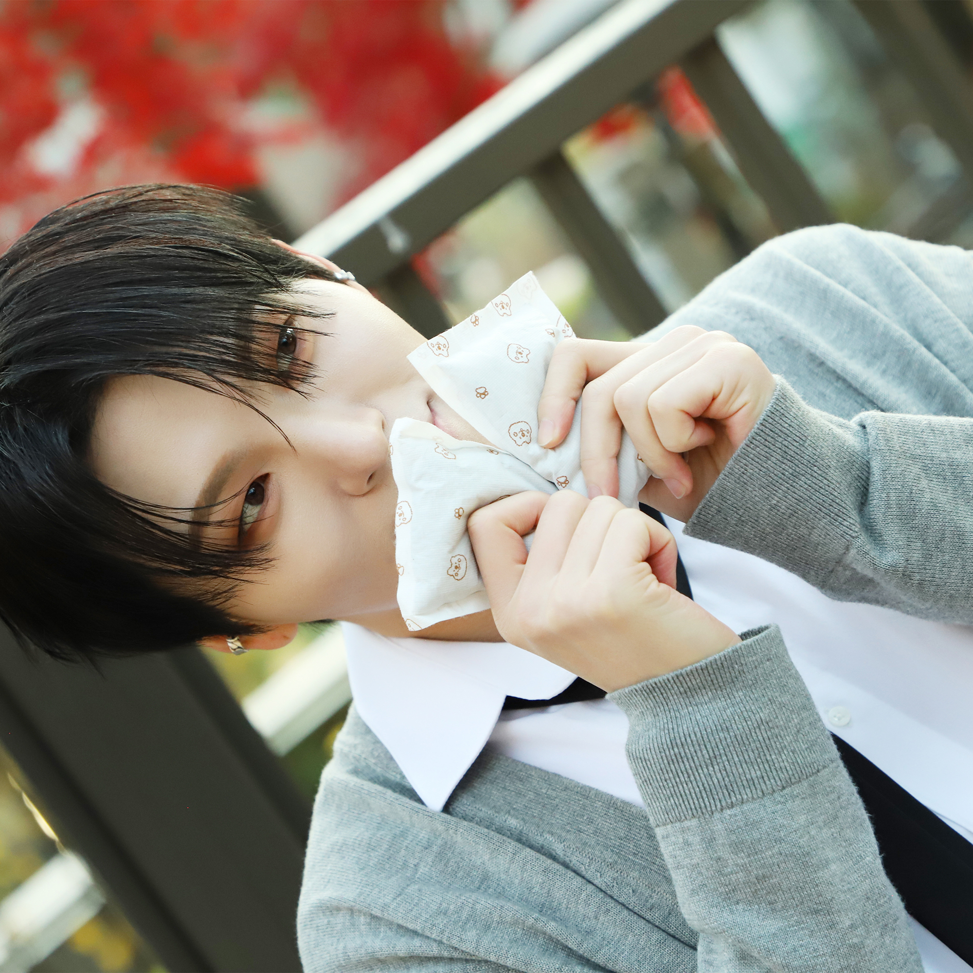 Behind-the-scenes cut of HEECHAN (DKB)