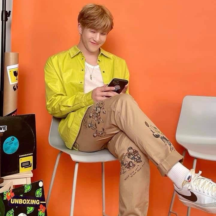Recent activity shot of Jinjin (ASTRO)