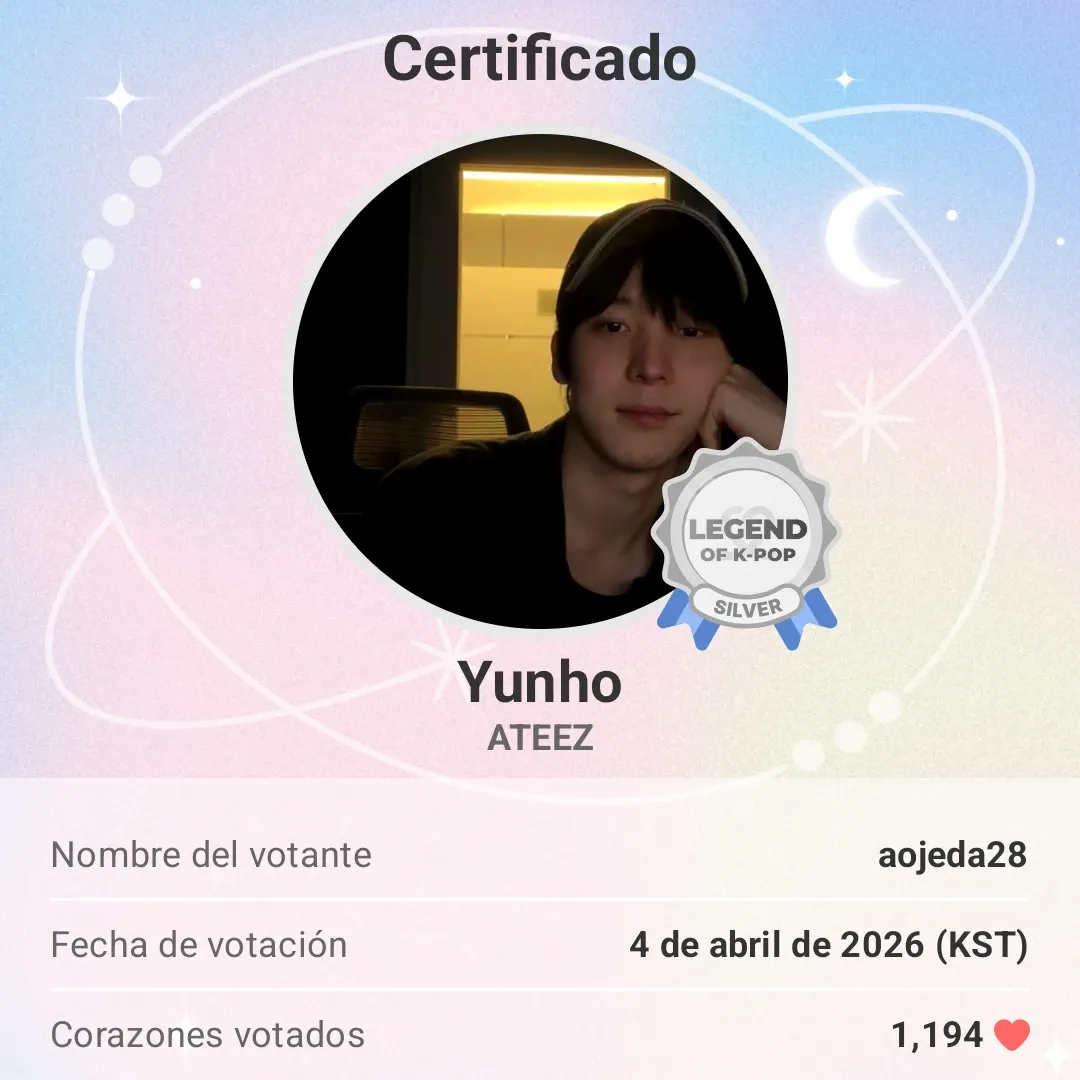 A moment captured by Yunho (ATEEZ)'s fan