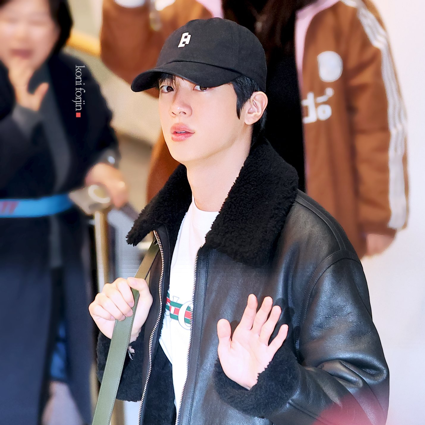 Jin (防弹少年团)的幕后花絮