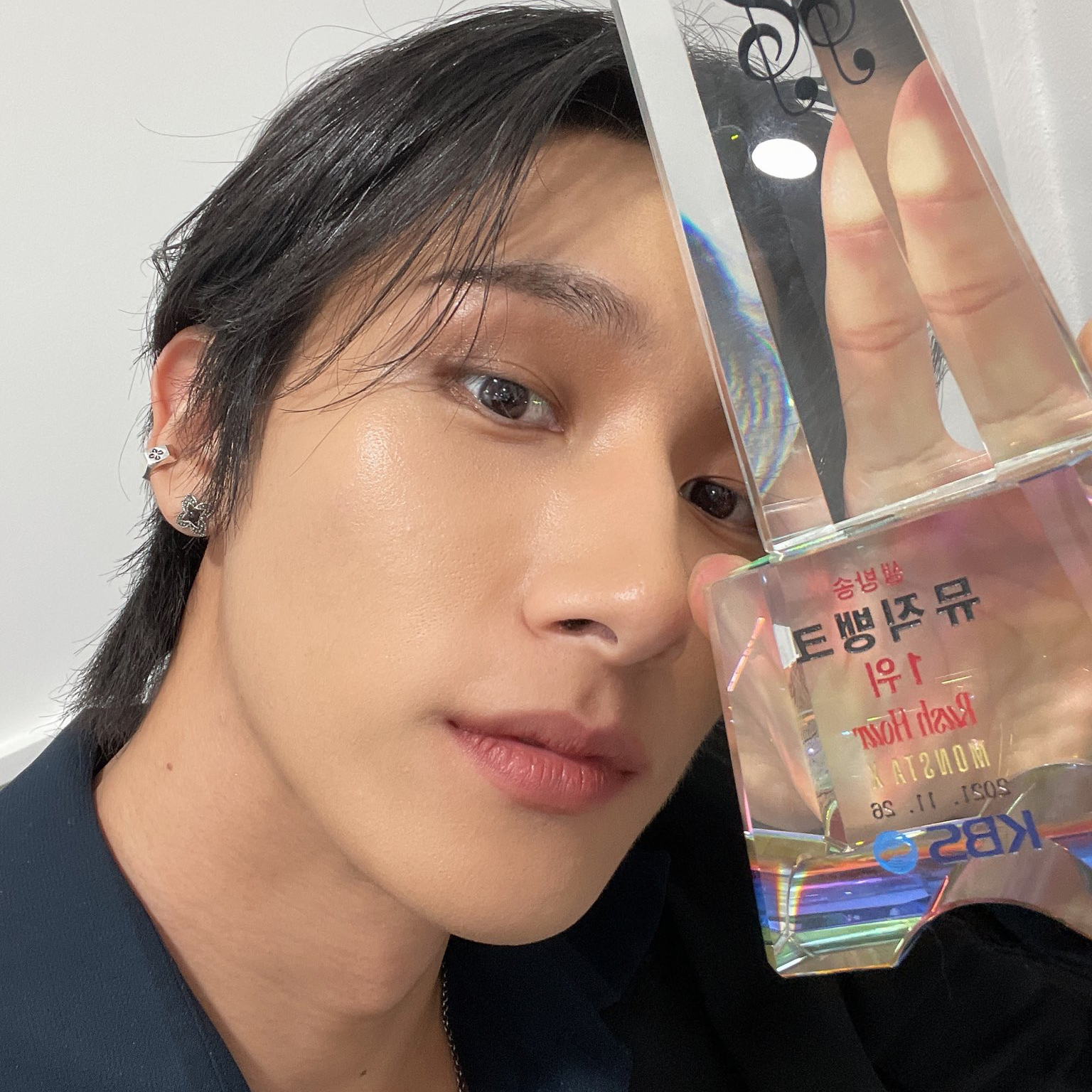 A moment captured by I.M (MONSTA X)'s fan