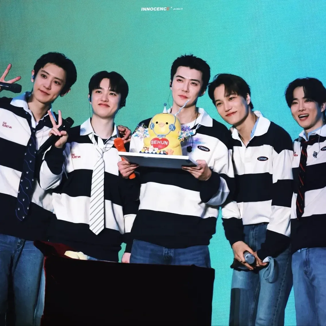 EXO의 비하인드 컷