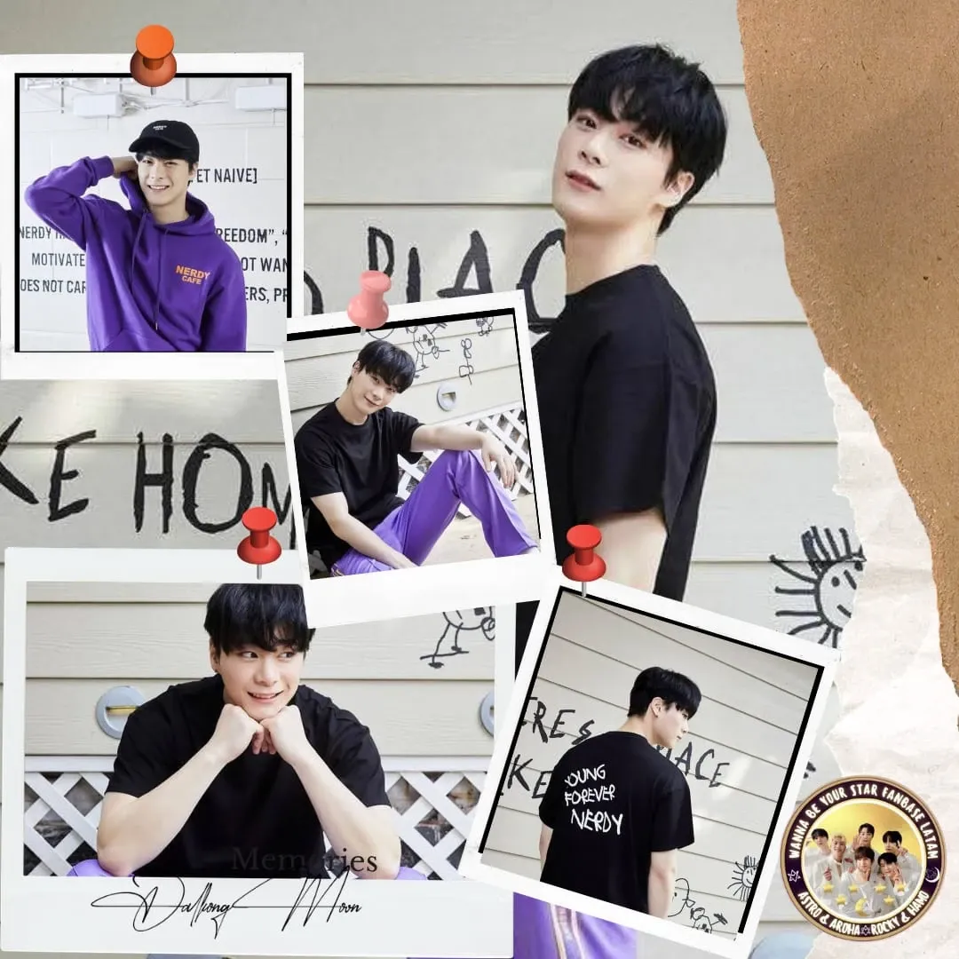 A moment captured by Moonbin (ASTRO)'s fan