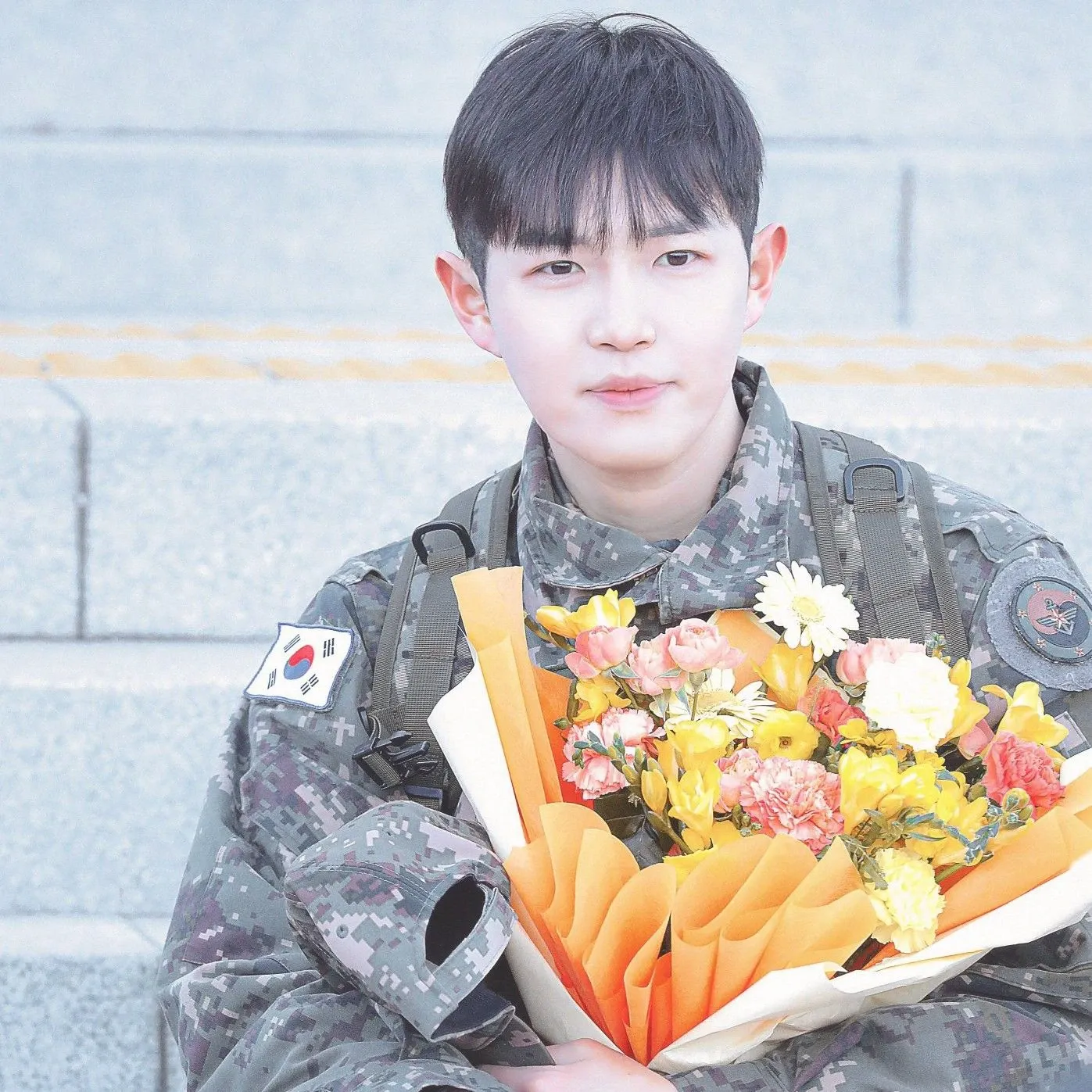 Recent activity shot of Kim Jaehwan