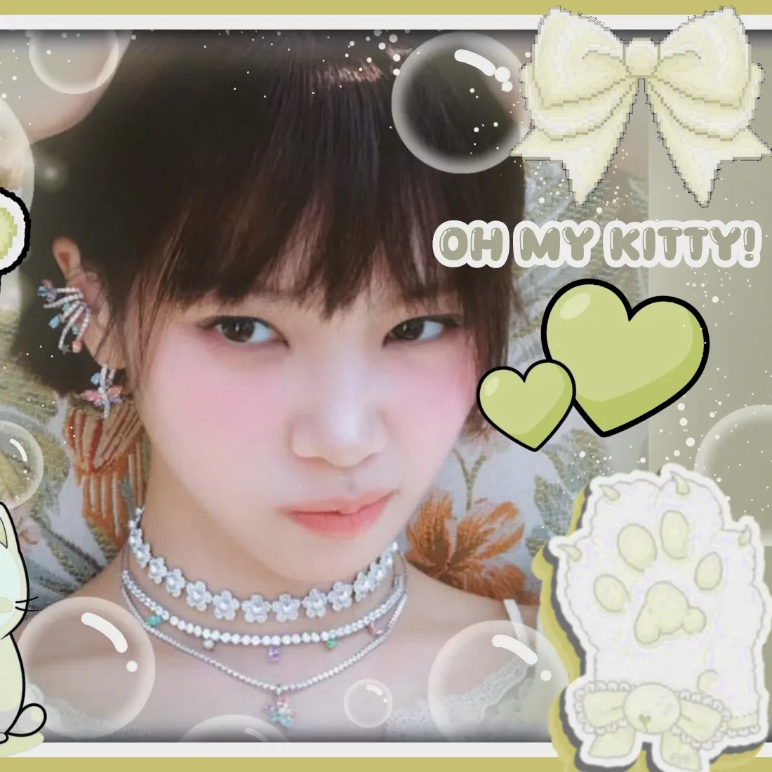 Behind-the-scenes cut of Kim Chaewon (LE SSERAFIM)