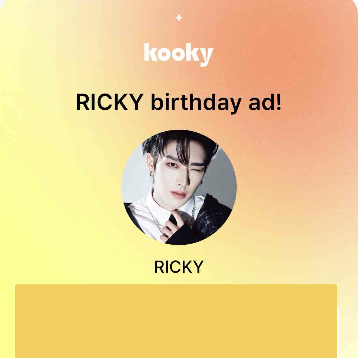 Behind-the-scenes cut of Ricky (ZEROBASEONE)