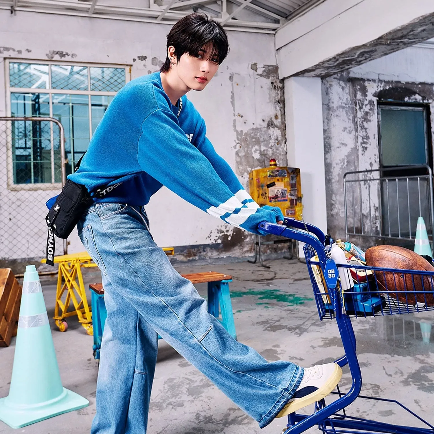 Recent activity shot of Taesan (BOYNEXTDOOR)