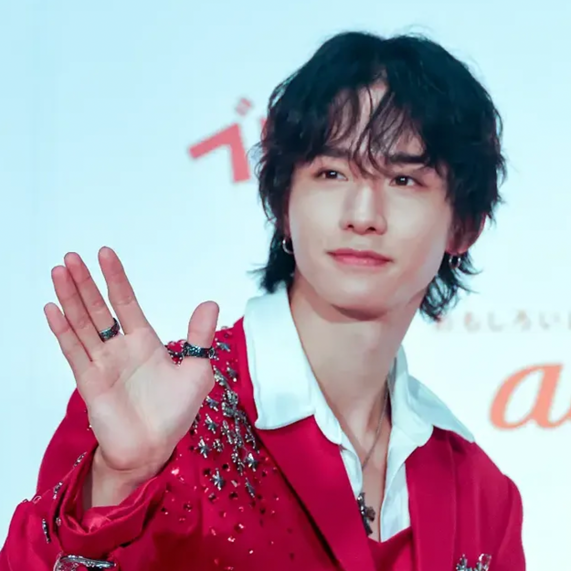 Recent activity shot of Sato Keigo (JO1)