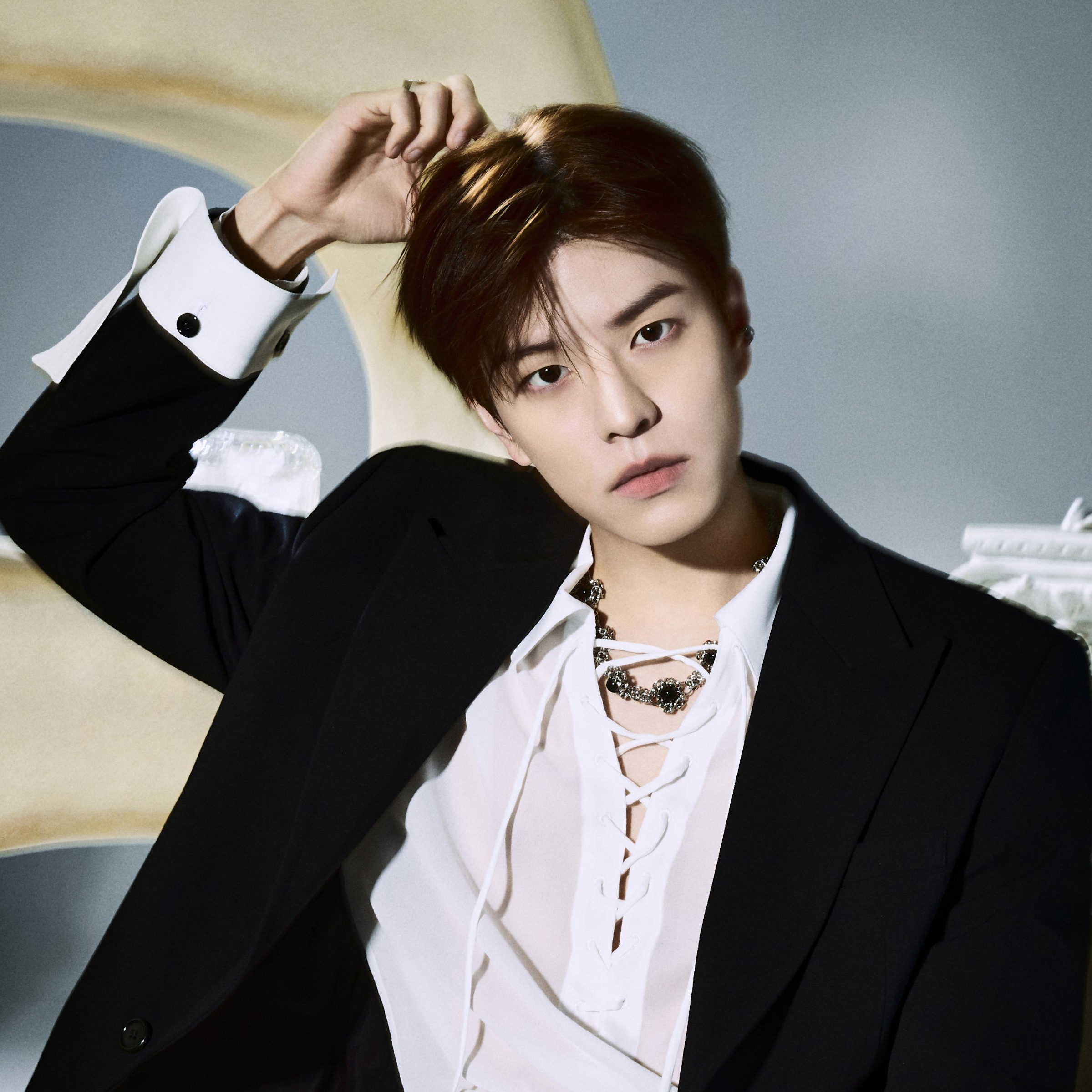 Recent activity shot of Seungmin (Stray Kids)