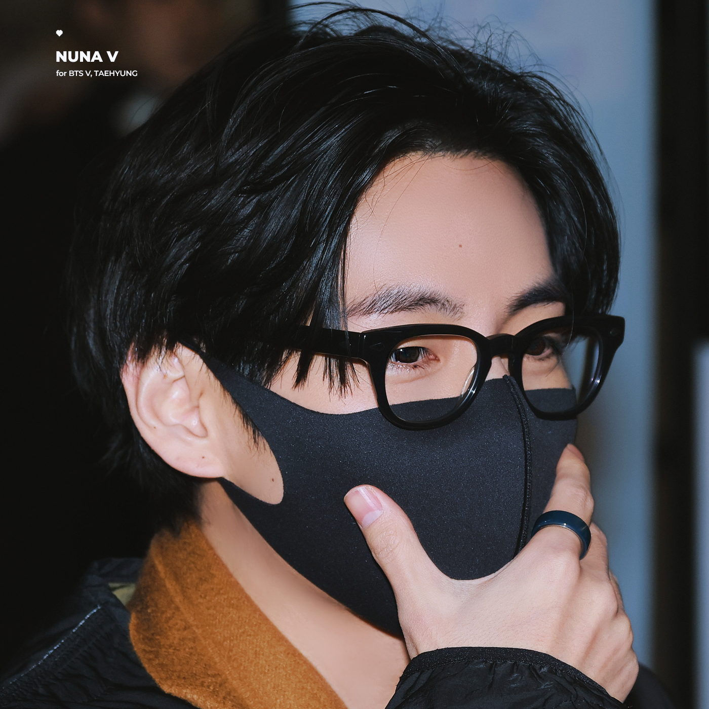 Recent activity shot of V (BTS)