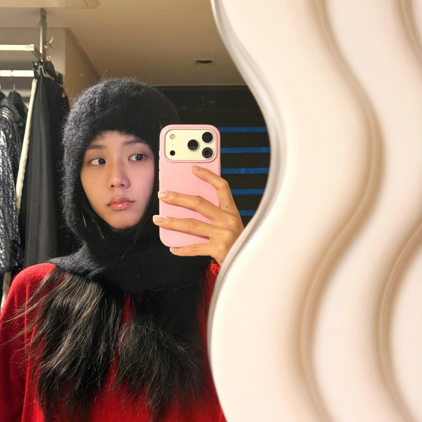 지수 (BLACKPINK)의 비하인드 컷