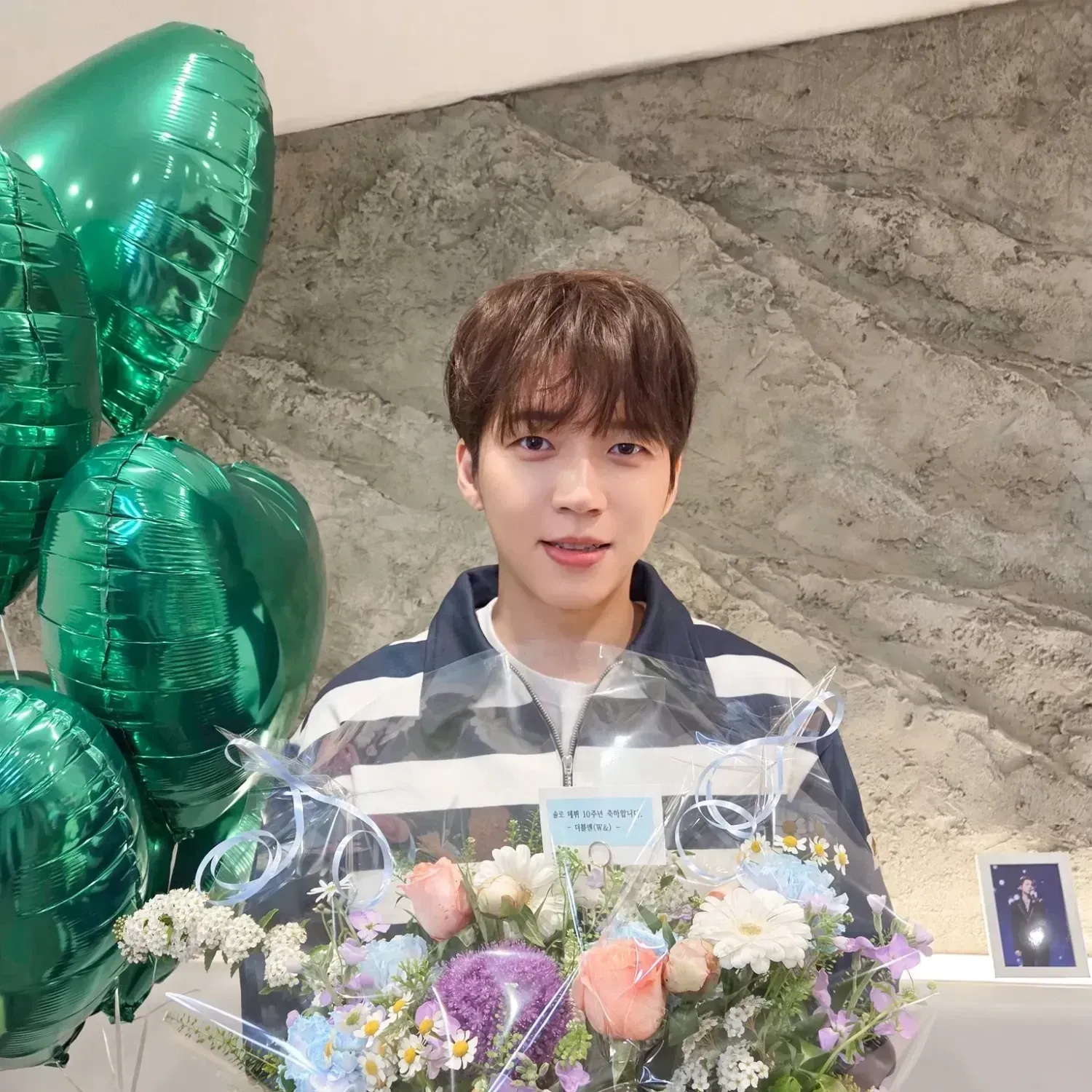 Recent activity shot of Woohyun (INFINITE)