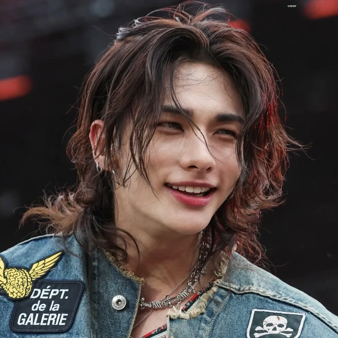 Recent activity shot of Hyunjin (Stray Kids)