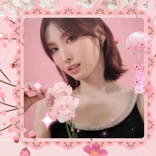 Potret di balik layar Momo (TWICE)