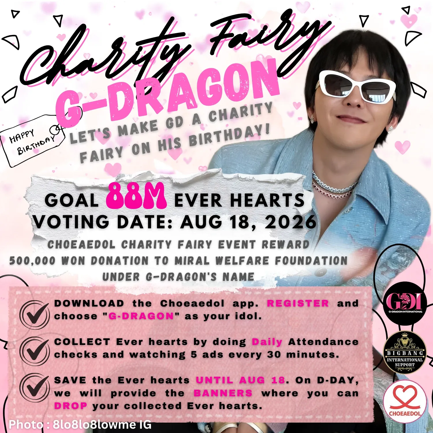 Recent activity shot of G-DRAGON (BIGBANG)