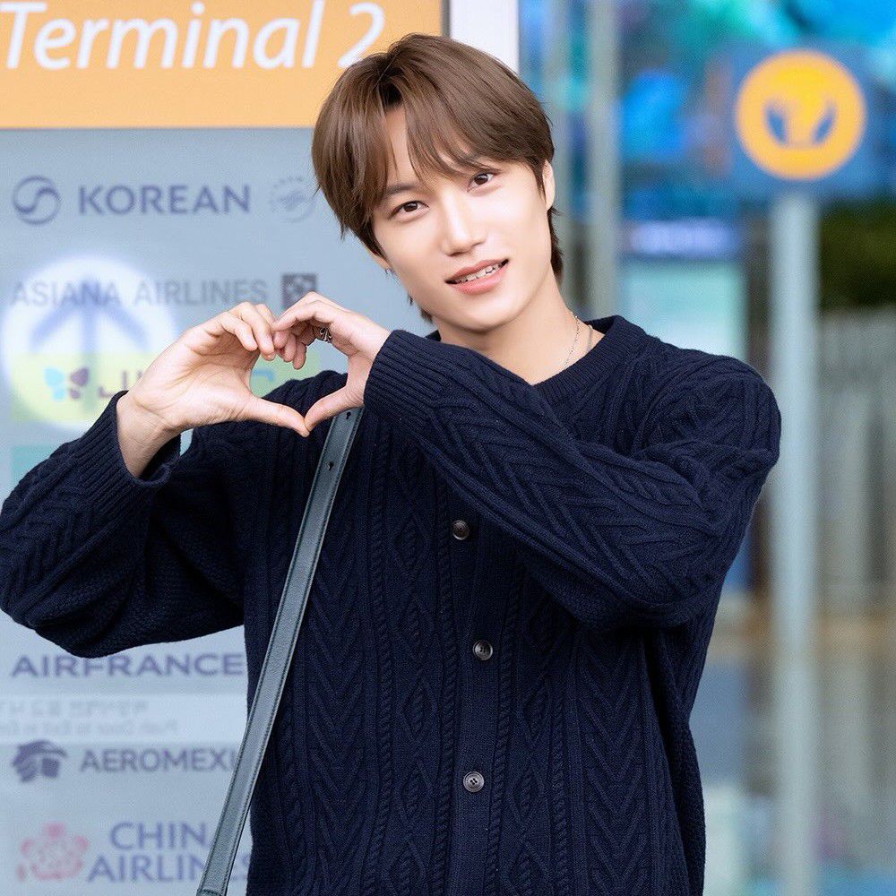 Kai (EXO)粉絲拍下的瞬間