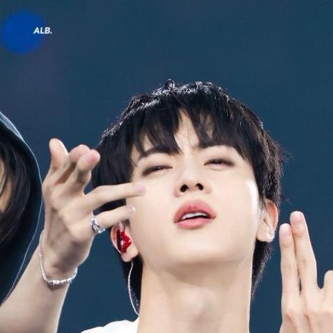 Momen yang diabadikan oleh penggemar Jin (BTS)
