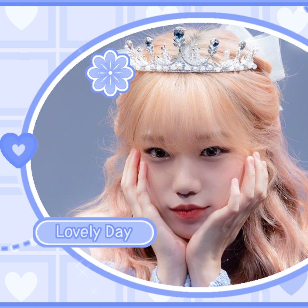 A moment captured by IZ*ONE's fan