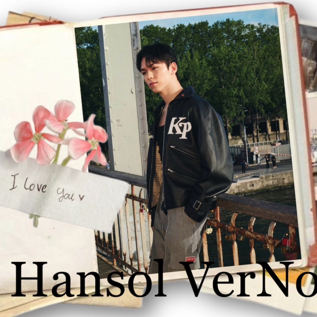 A moment captured by Vernon (SEVENTEEN)'s fan