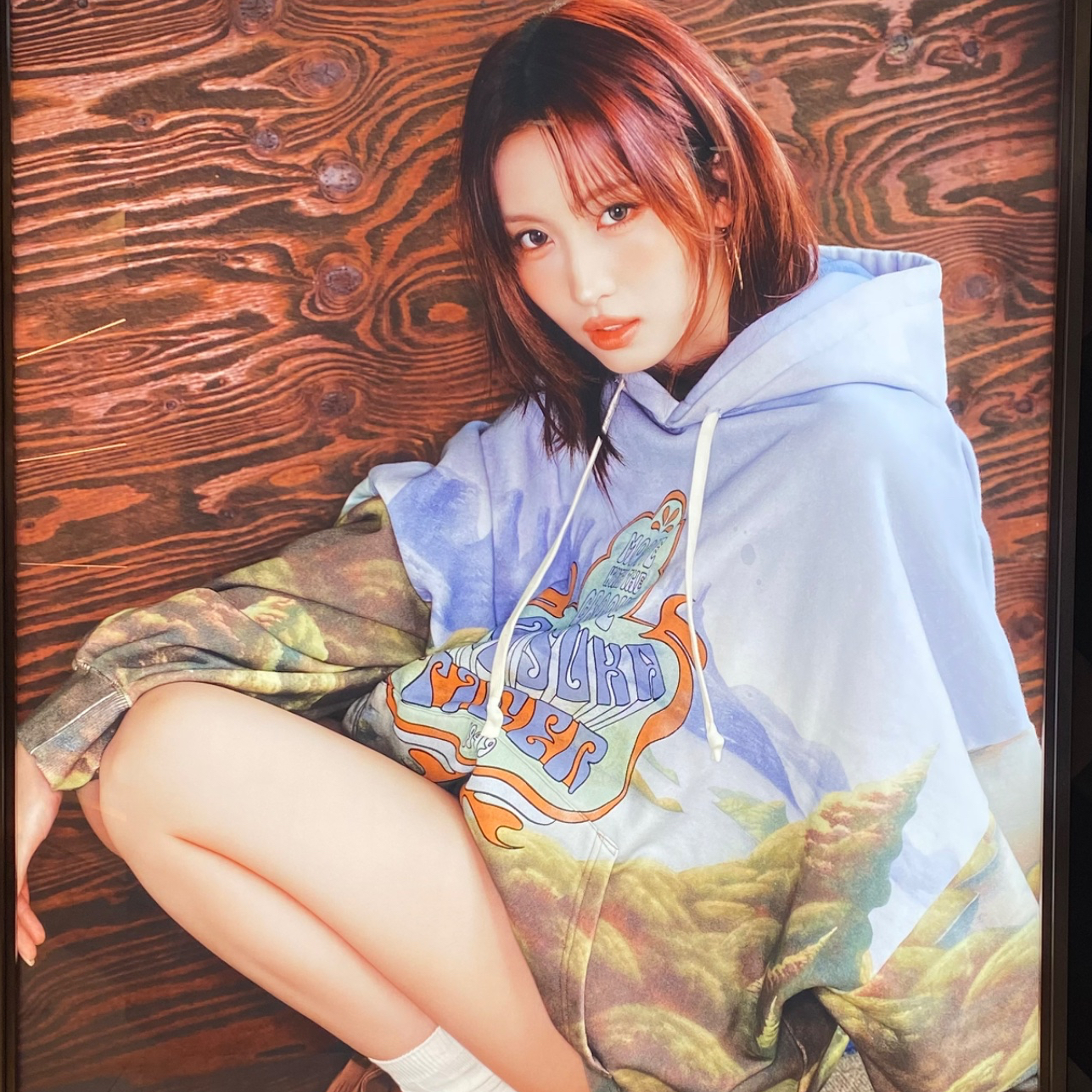 Recent activity shot of Momo (TWICE)