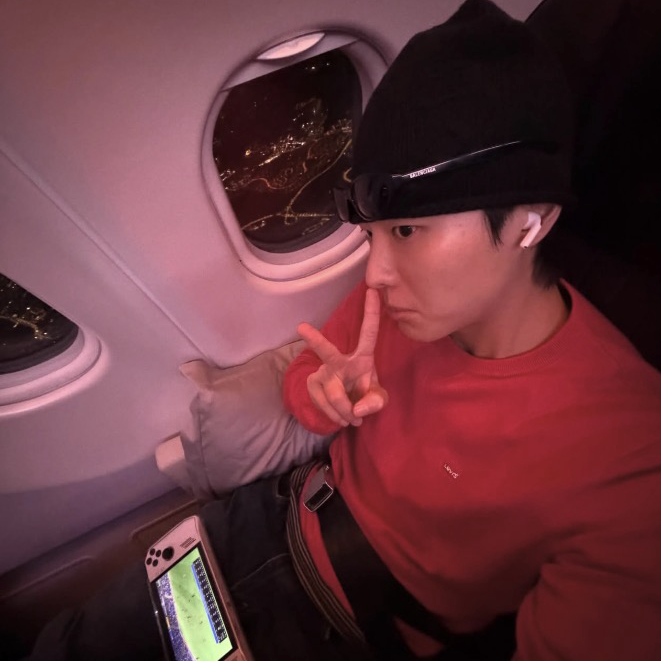 A moment captured by WOODZ's fan