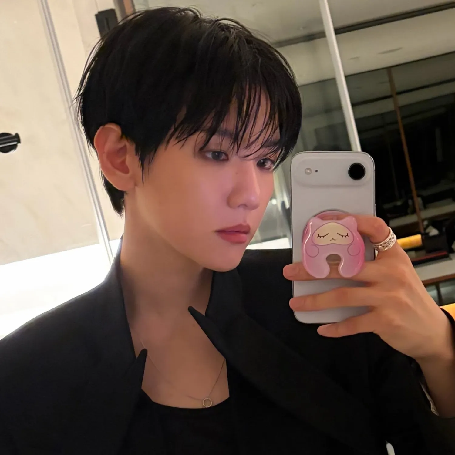 伯賢 (EXO)粉絲拍下的瞬間