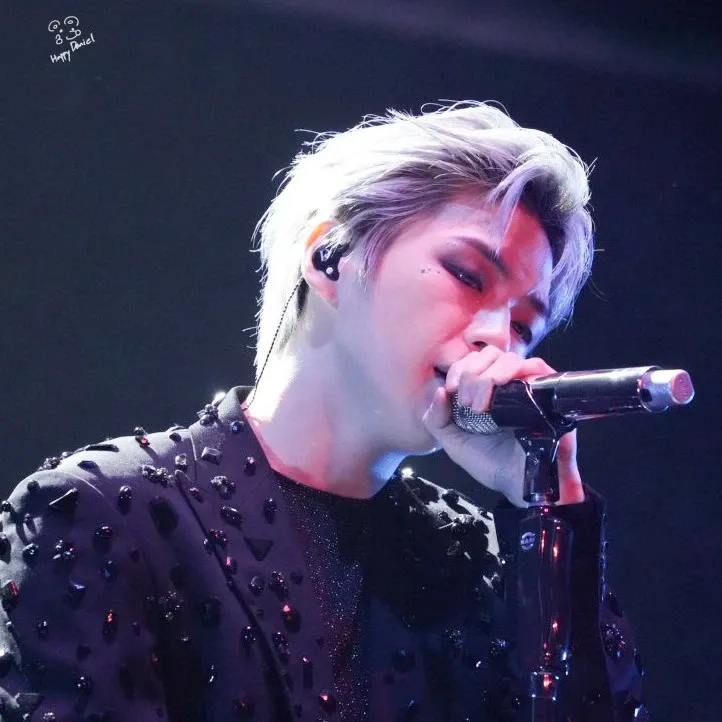 A moment captured by Kang Daniel's fan