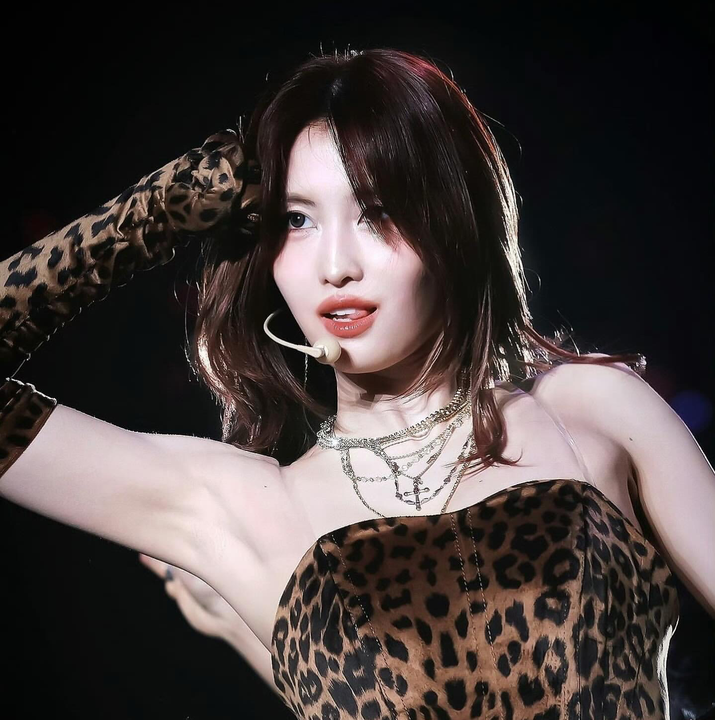Momen yang diabadikan oleh penggemar Momo (TWICE)