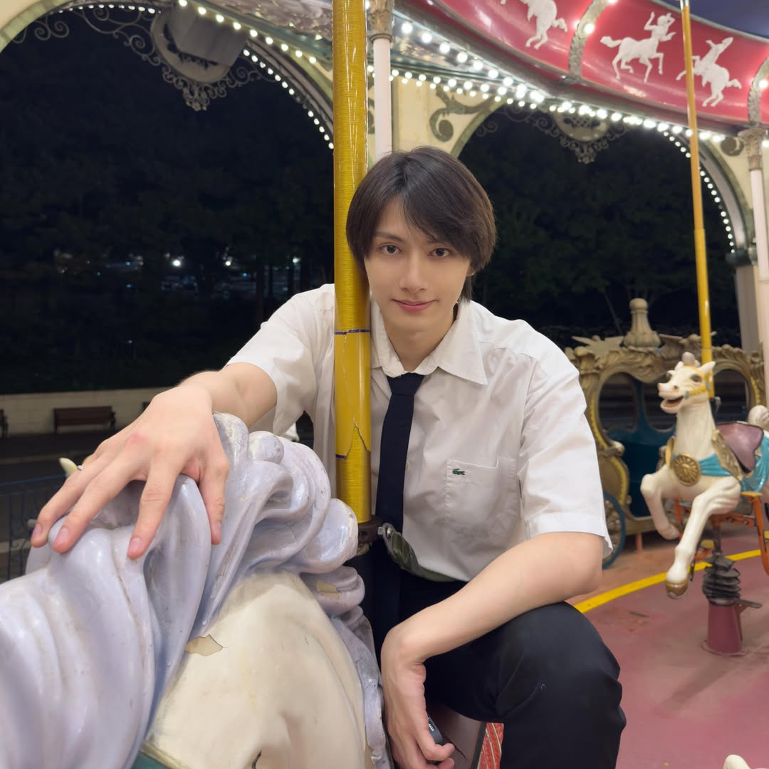 Recent activity shot of Jun (SEVENTEEN)