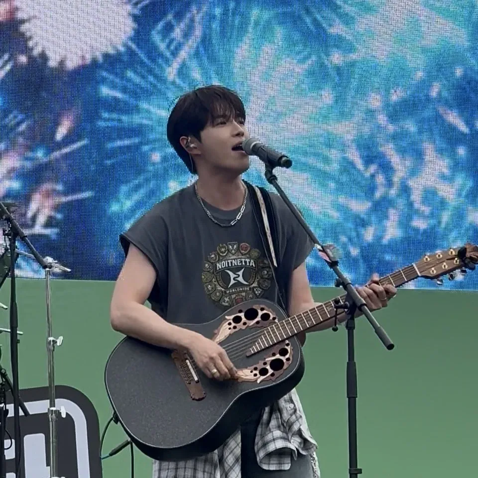Recent activity shot of Kim Jaehwan