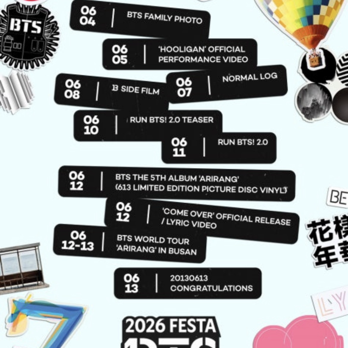 Potret di balik layar BTS