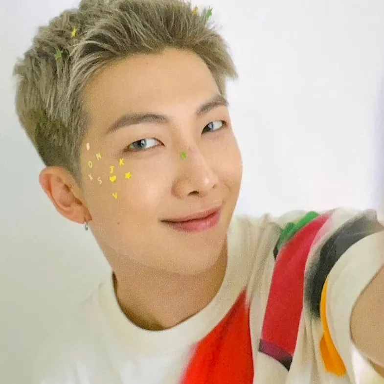 Recent activity shot of RM (BTS)