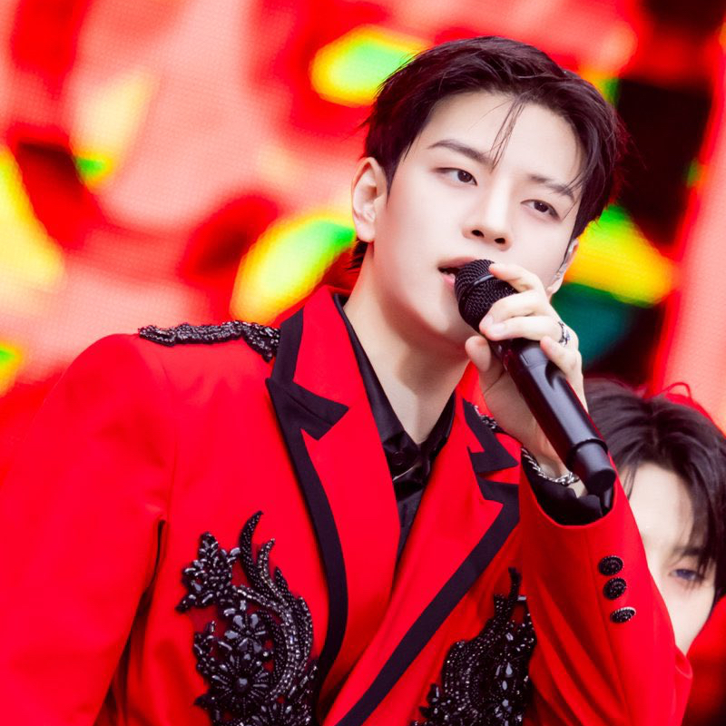 A moment captured by Seungmin (Stray Kids)'s fan