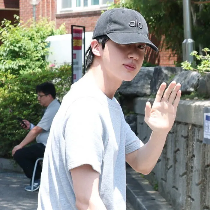Latest photo of Jin (BTS)