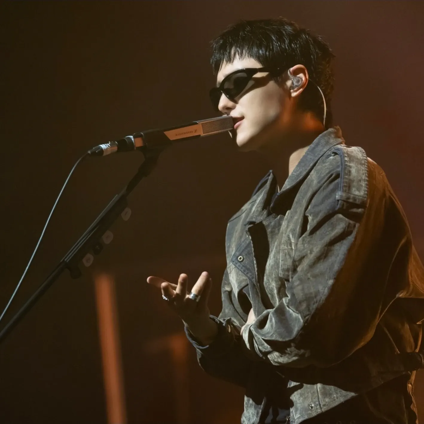 A moment captured by WOODZ's fan