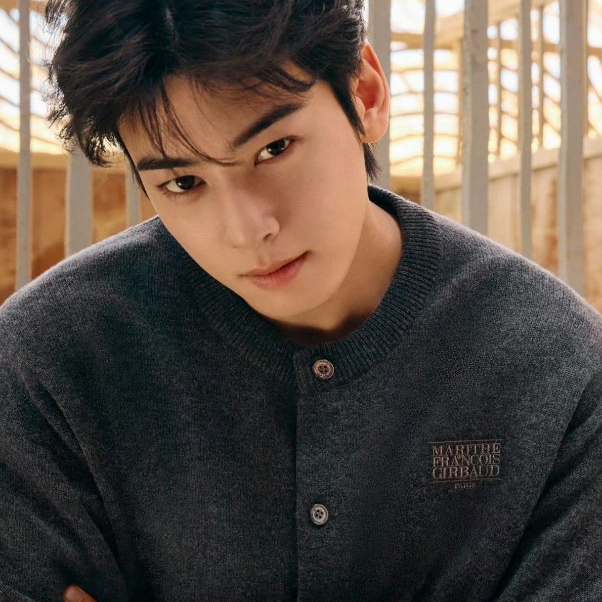 Recent activity shot of Eunwoo (ASTRO)