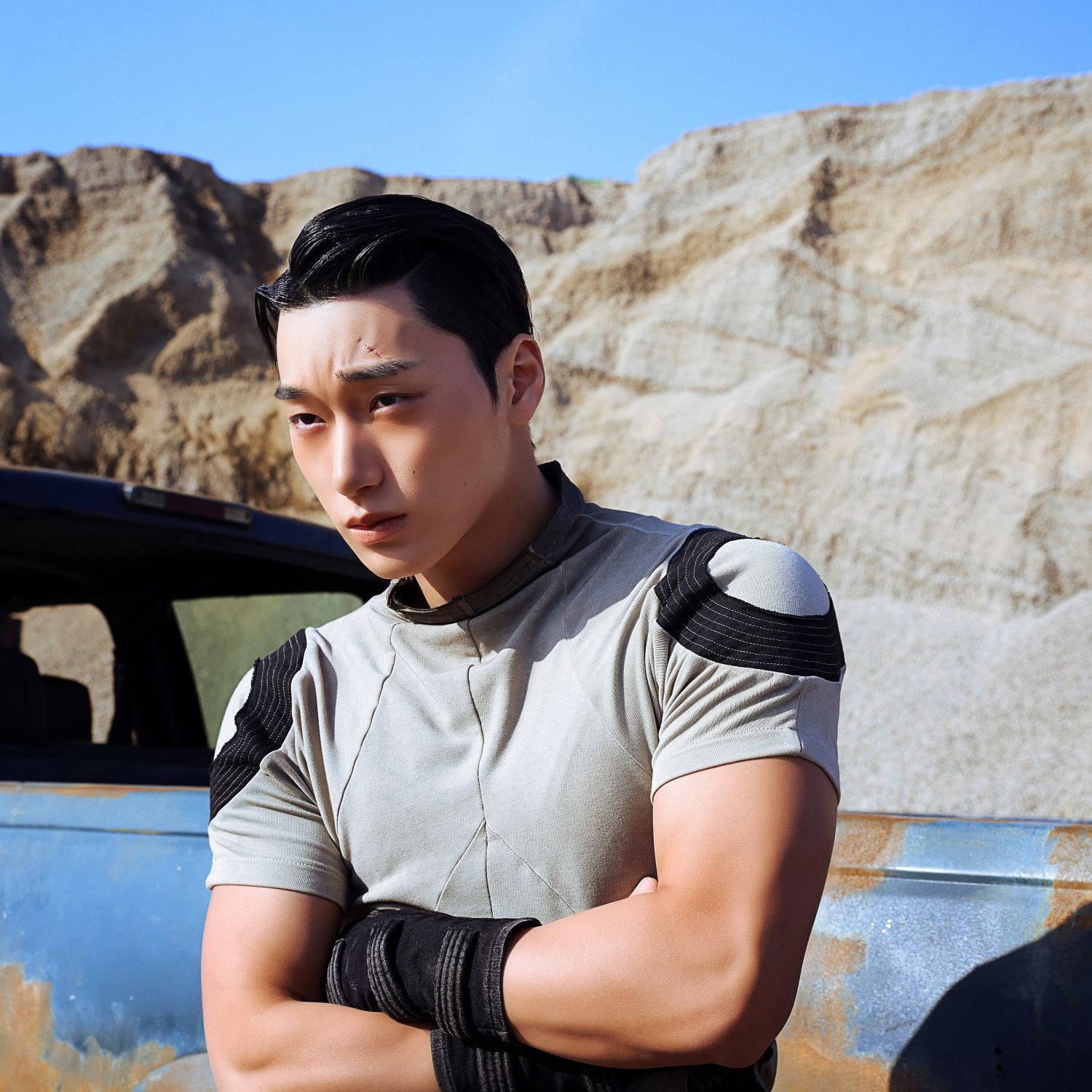 Recent activity shot of San (ATEEZ)