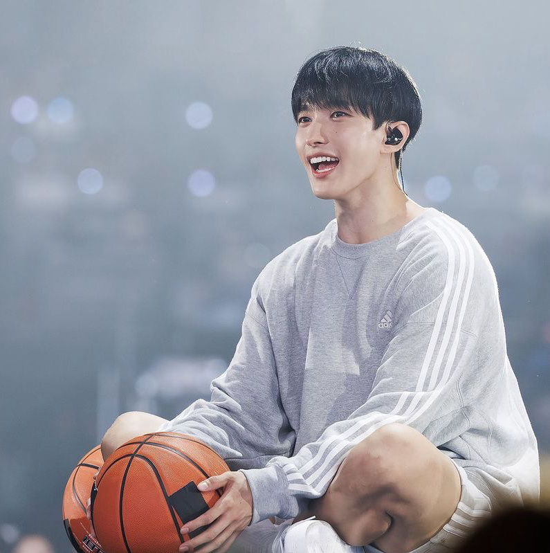 A moment captured by DK (SEVENTEEN)'s fan