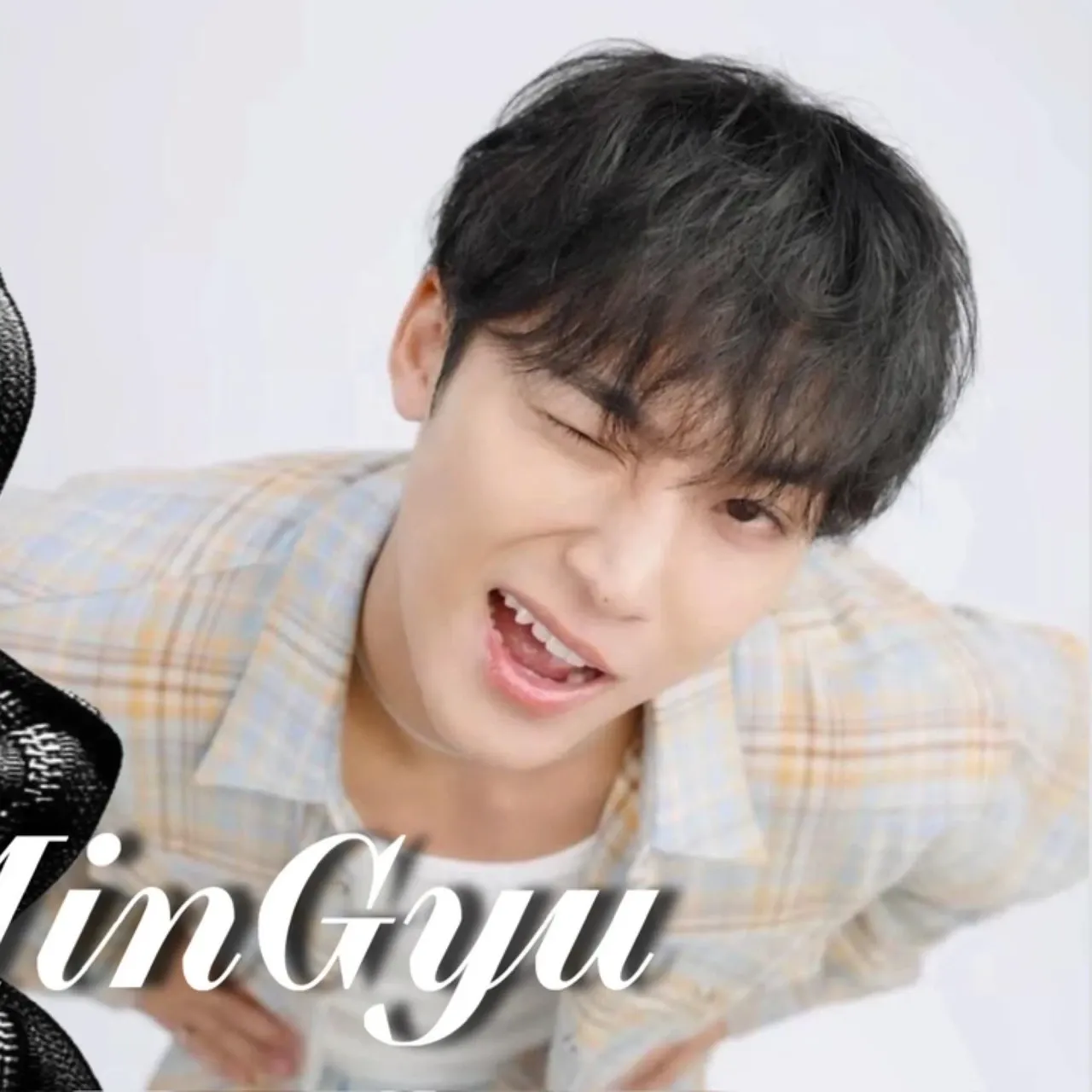 Recent activity shot of Mingyu (SEVENTEEN)