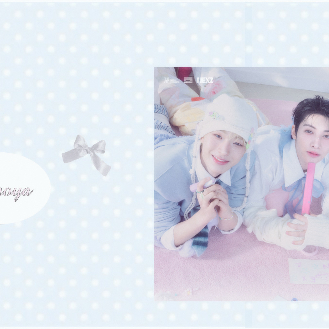 Behind-the-scenes cut of Tomoya (NEXZ)