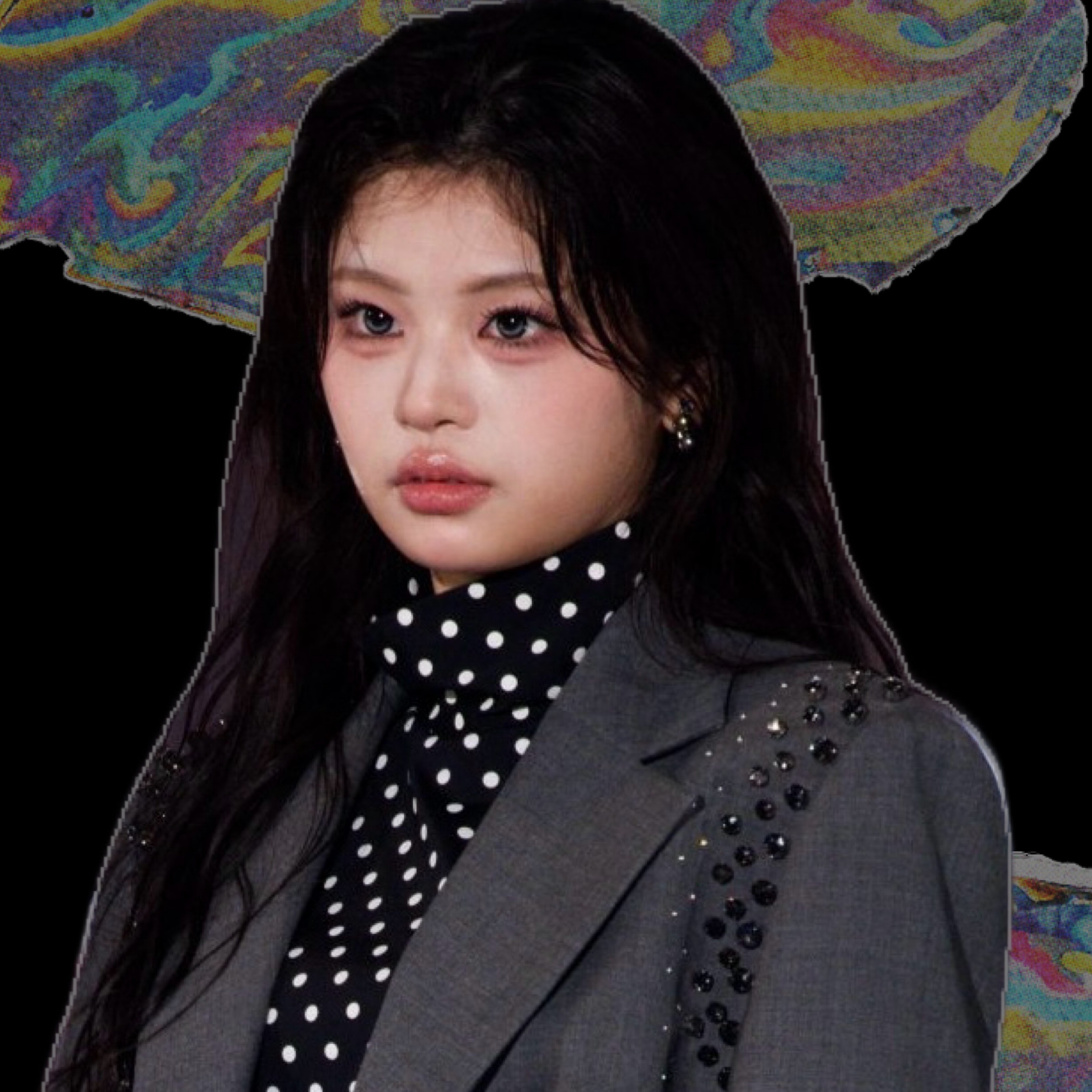 Behind-the-scenes cut of Murakami Rinon (ME:I)