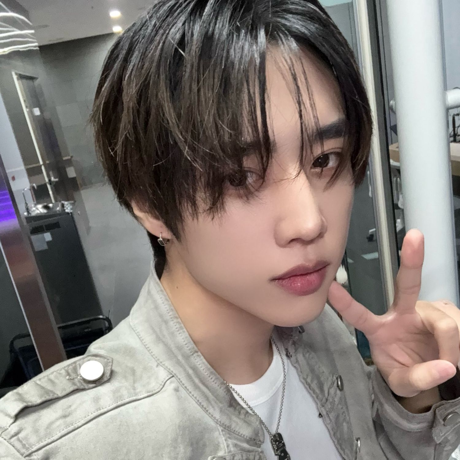 A moment captured by Sunwoo (THE BOYZ)'s fan