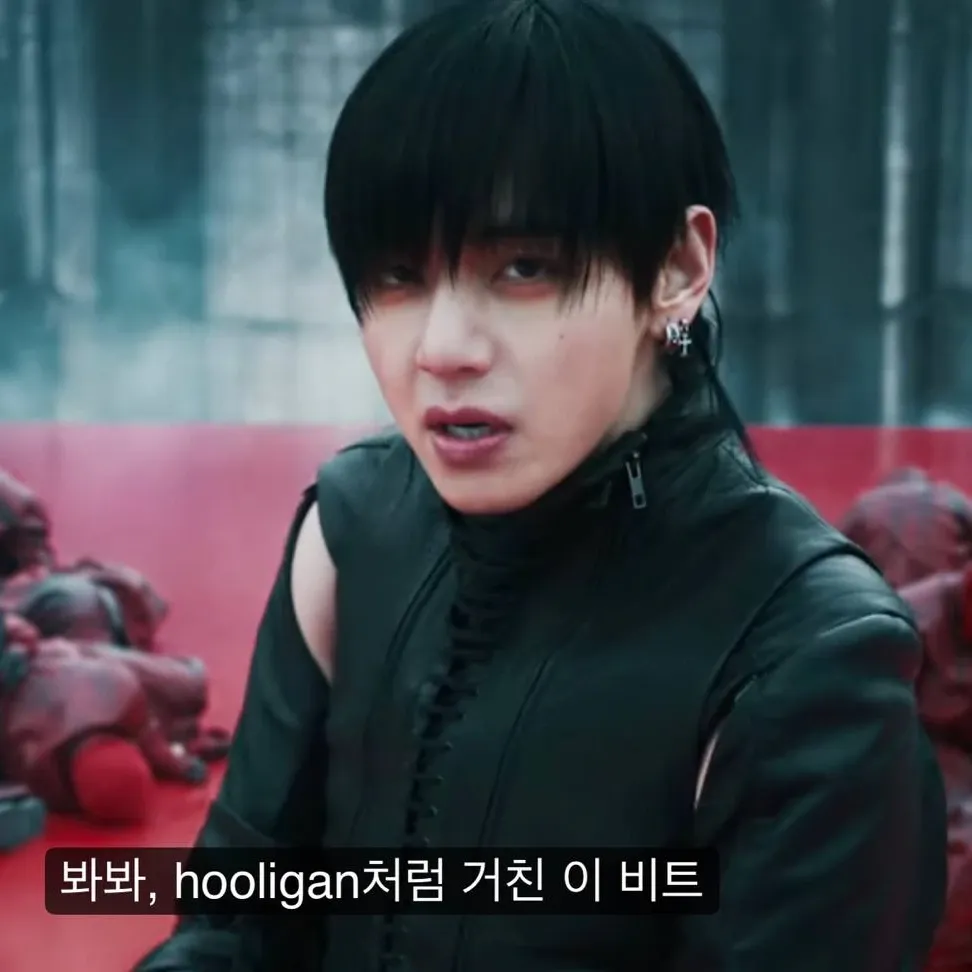 뷔 (방탄소년단)의 비하인드 컷