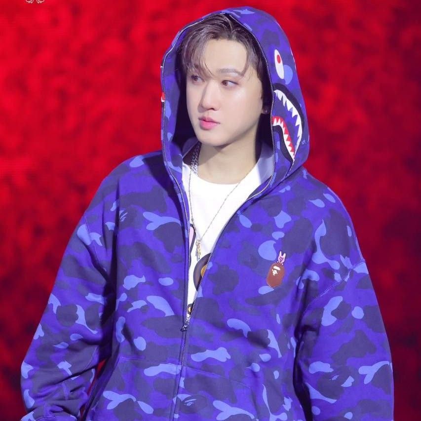 Recent activity shot of Changbin (Stray Kids)