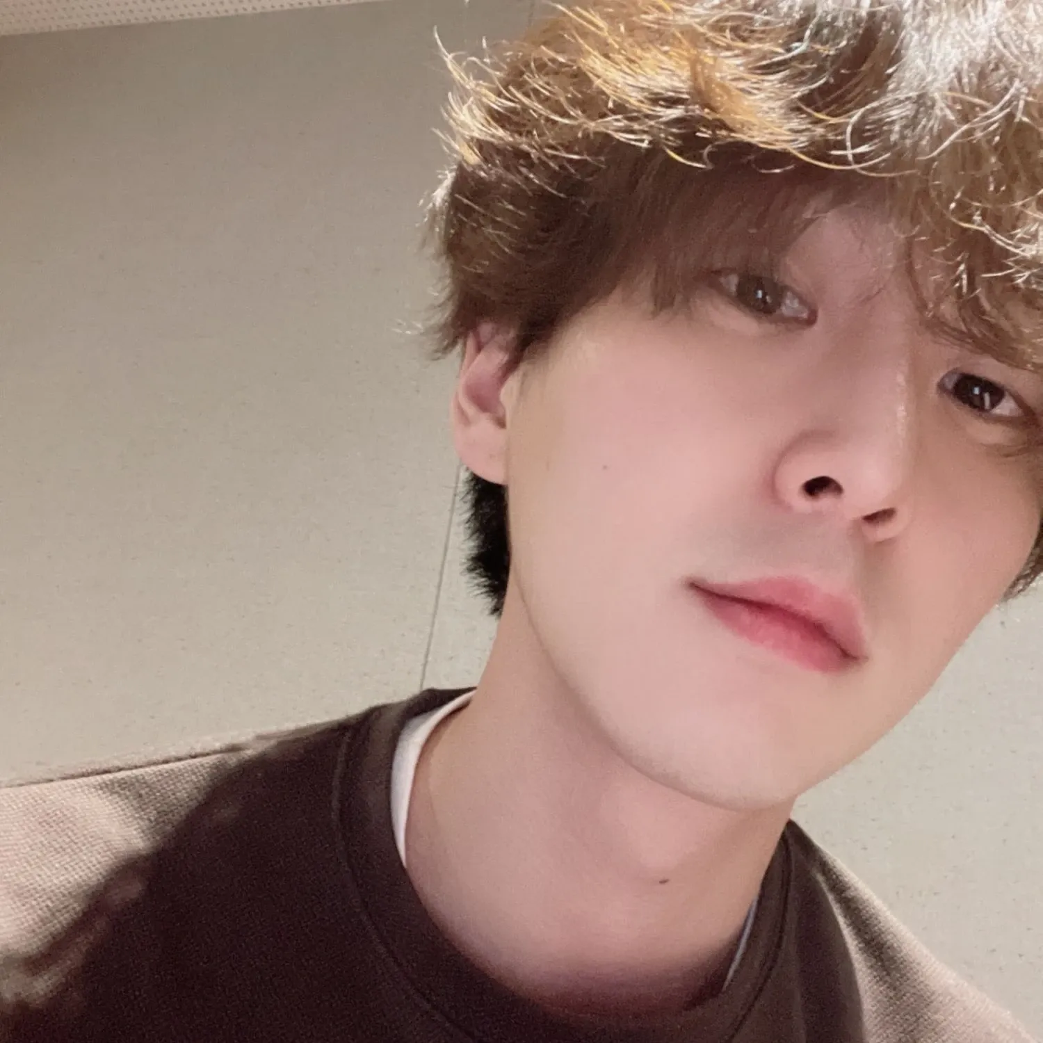A moment captured by Shinwon (PENTAGON)'s fan