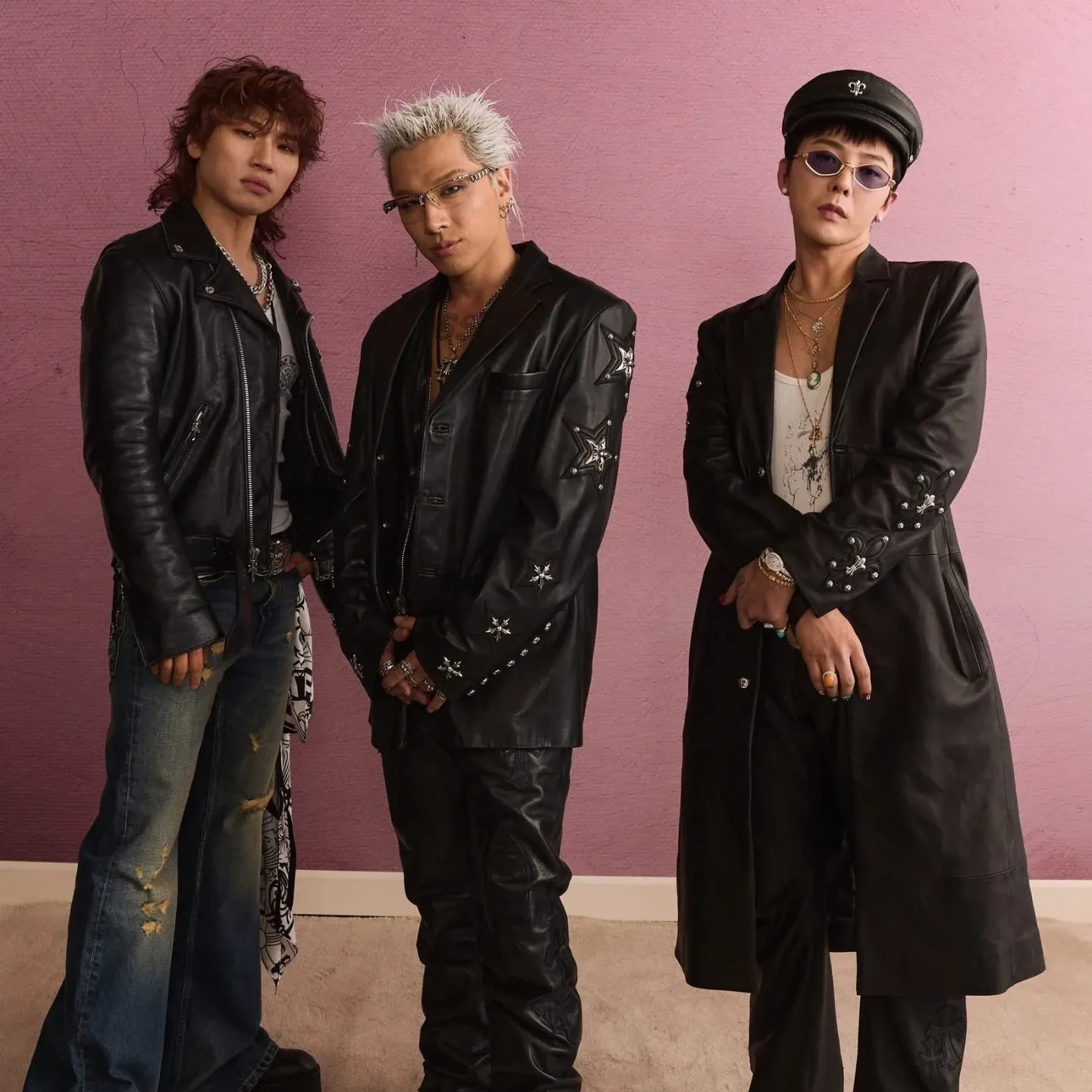 BIGBANGの舞台裏ショット