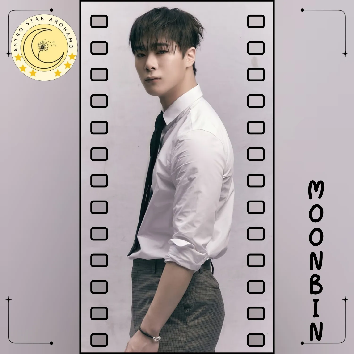 A moment captured by Moonbin (ASTRO)'s fan