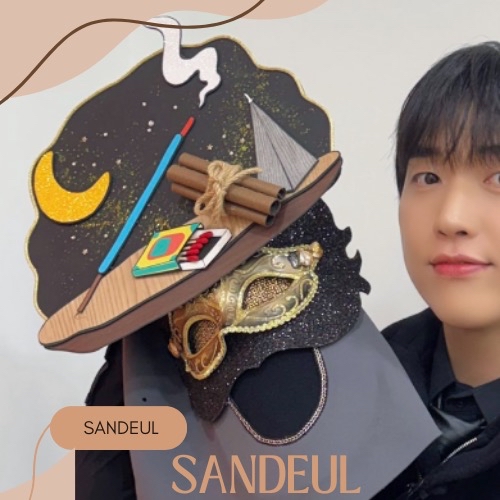 Potret di balik layar Sandeul (B1A4)