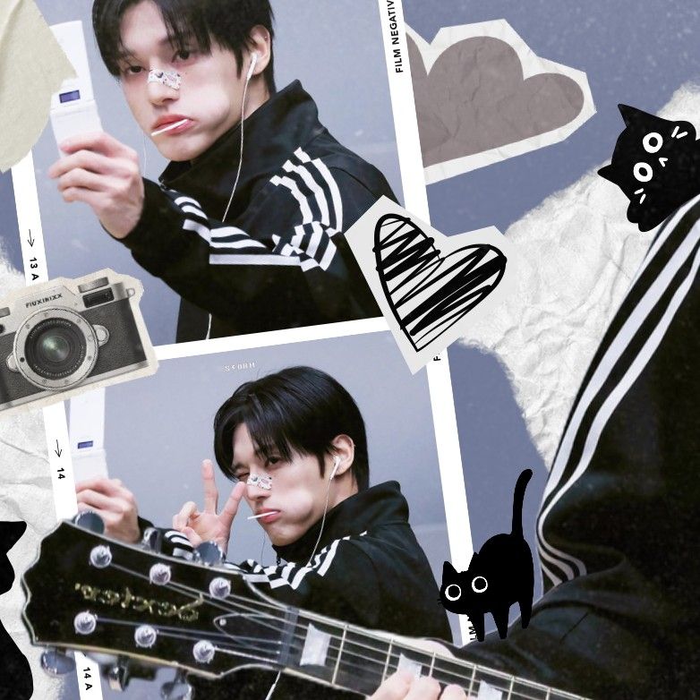 Recent activity shot of Wooyoung (ATEEZ)